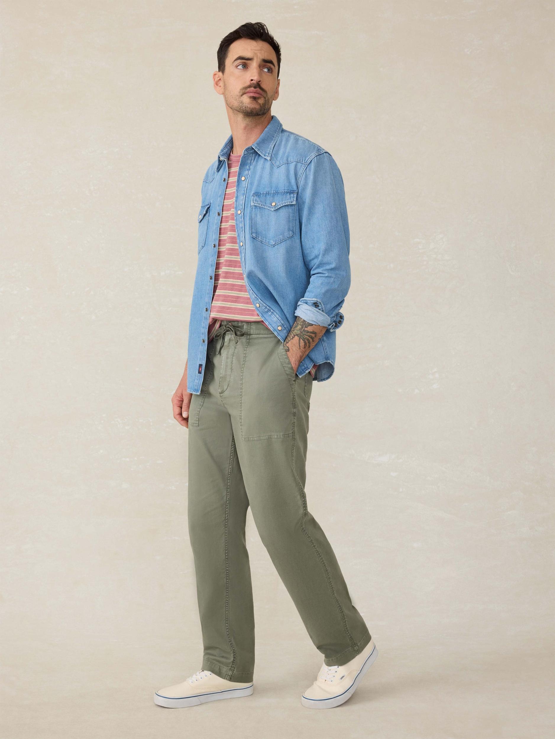 Dune Utility Pant - Desert Olive Male Product Image