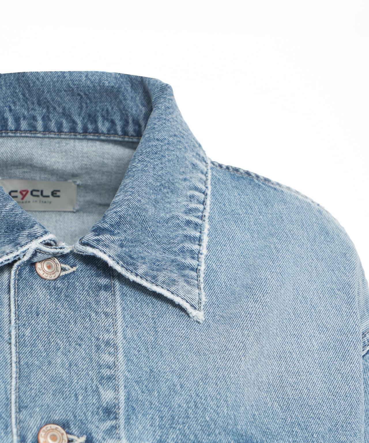 Oversize denim jacket 'Logan' Product Image