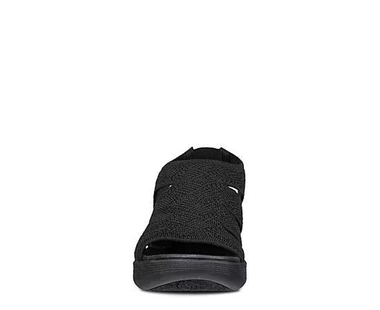 Skechers® Pier-Lite All You Women's Wedge Sandals, Size: 10, Black Product Image