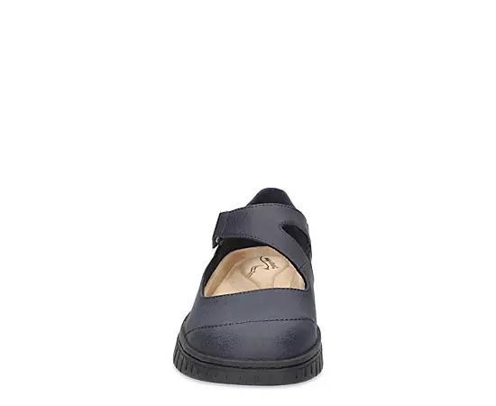 Easy Street Joyful Women's Mary Jane Flats, Size: 6.5 Wide, Brown Product Image