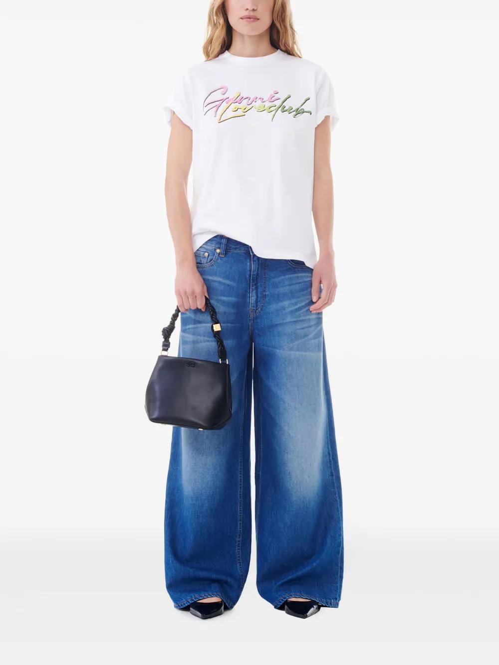 logo-print cotton T-shirt Product Image
