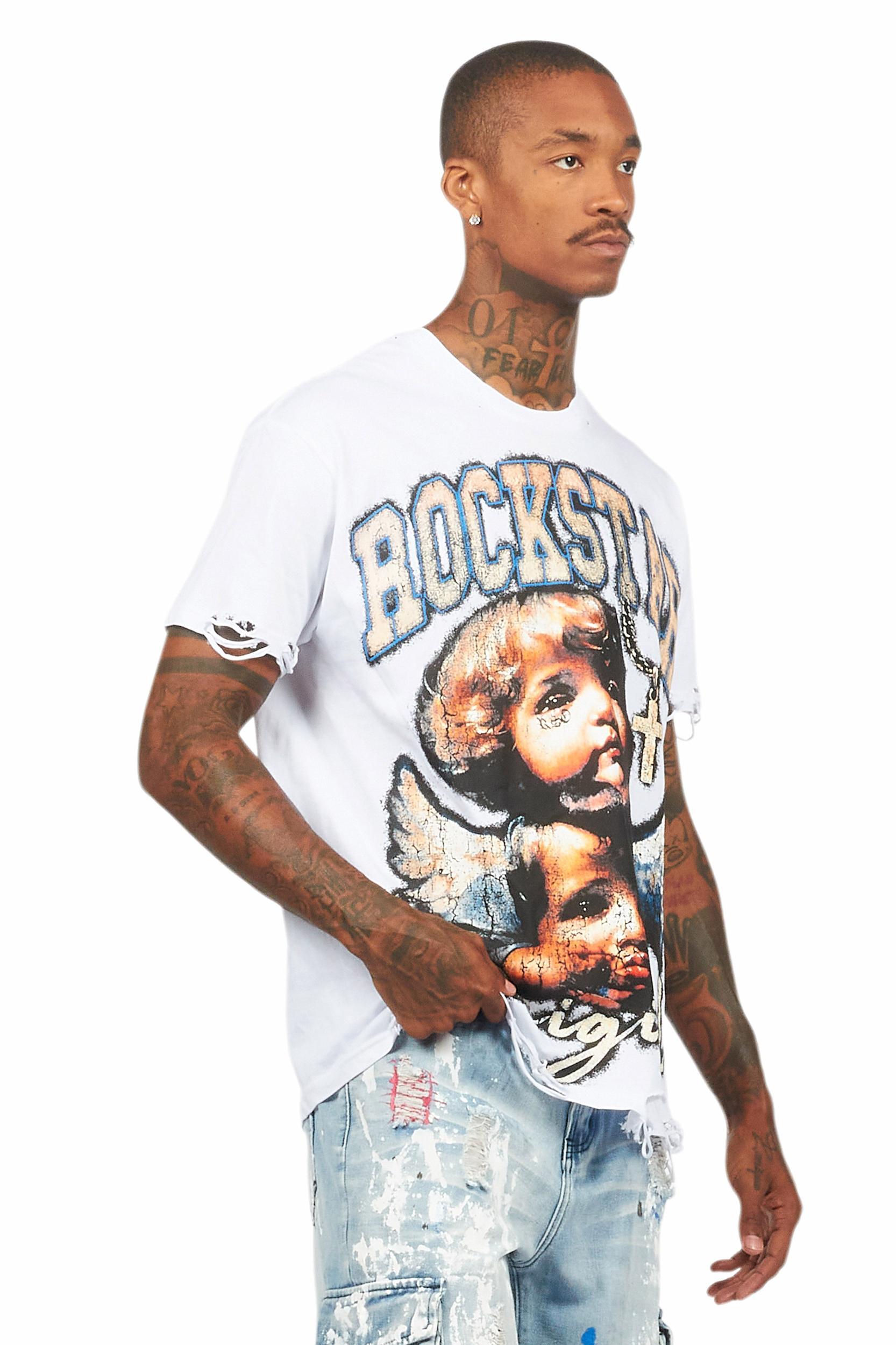 Dallin Blue Painter Baggy Cargo Jean Male Product Image