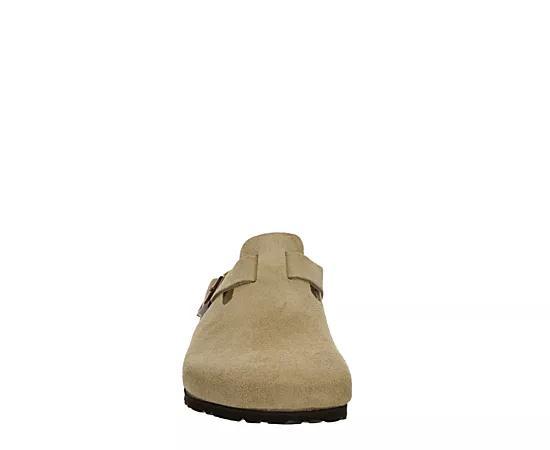 Birkenstock Mens Boston Suede Slide-On Soft Footbed Clogs Product Image