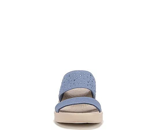 LifeStride Sienna Bright Women's Wedge Sandals, Size: 7.5 Wide, Elemental Blue Product Image