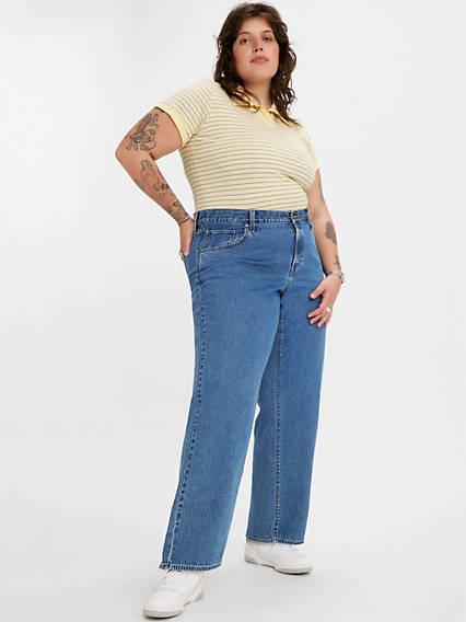 Baggy Dad Women's Jeans (Plus Size) Product Image