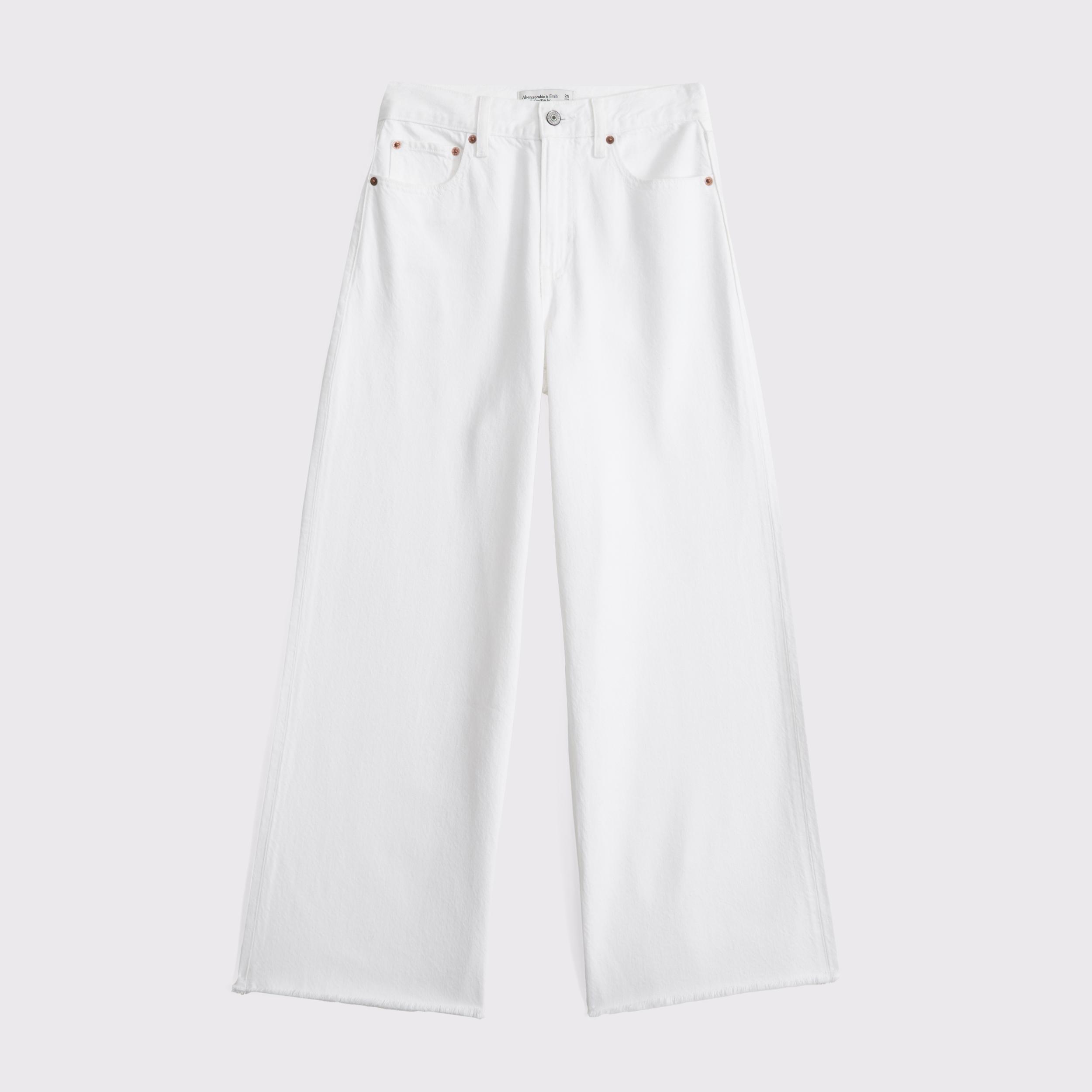High Rise Cropped Wide Leg Jean Product Image