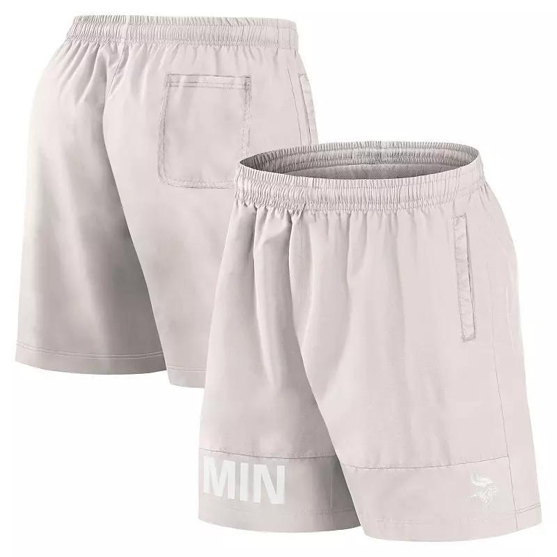 Men's Fanatics Cream Cincinnati Bengals Elements Shorts, Size: Small, Beige Product Image