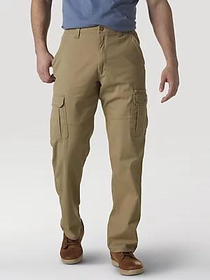 Wrangler® Men's Five Star Premium Relaxed Fit Flex Cargo Pant in Anthracite Product Image