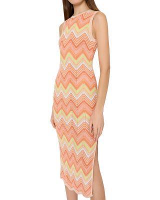 Zig Zag Midi Dress Product Image