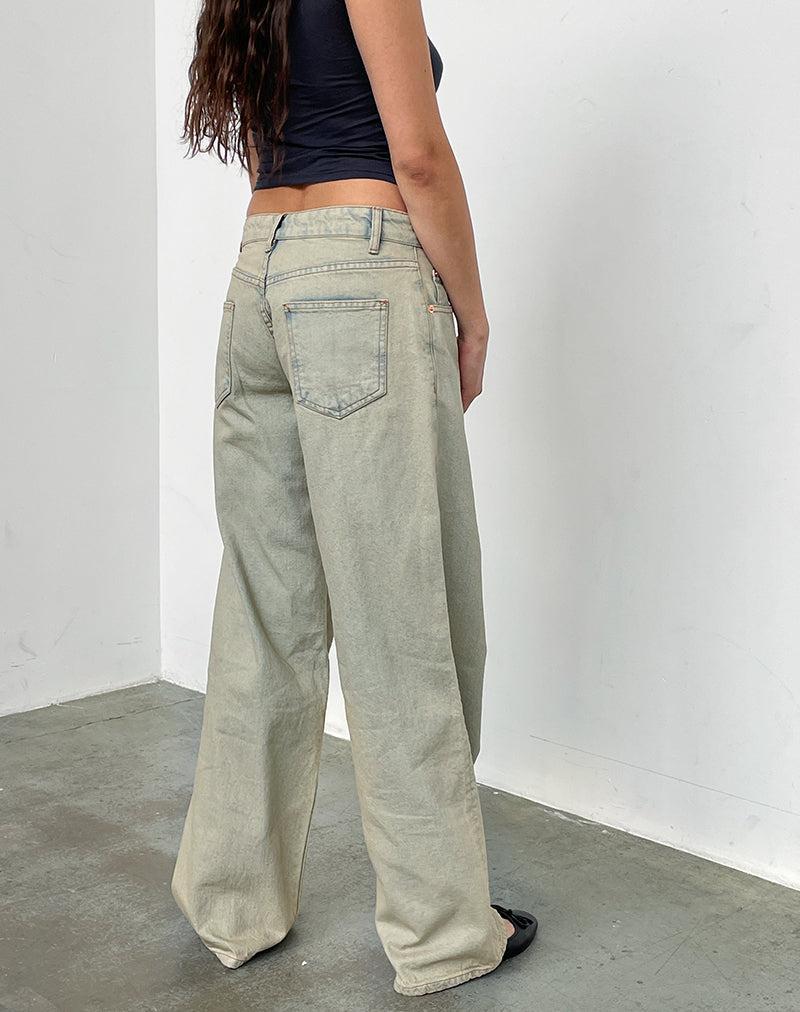 Low Rise Roomy Jeans in Desert Sand Wash Female Product Image