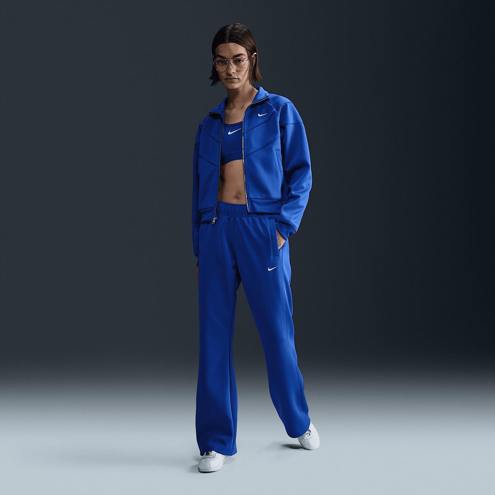 Women's Nike Sportswear Windrunner Mid-Rise Slim Knit Pants Product Image