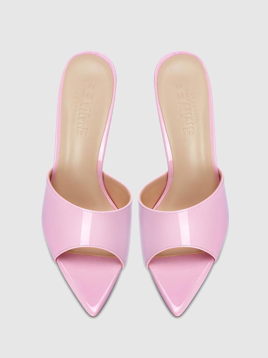 Gianni Patent Mule - Barbie Pink Product Image