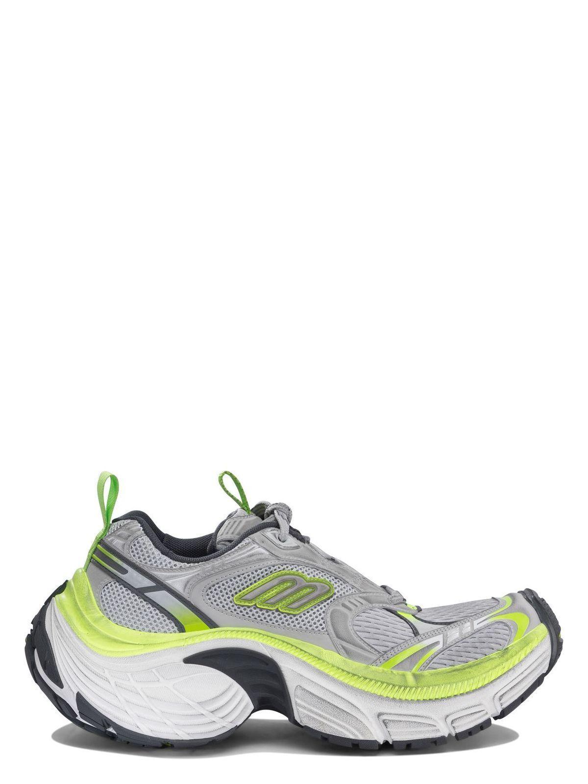 BALENCIAGA Multicolor Mesh And Rubber 6xl Sneakers In Multicolour Product Image