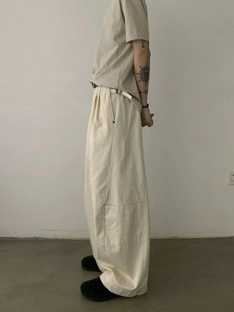 RT No. 18839 DECONSTRUCTED SILHOUETTE CARGO PANTS Product Image