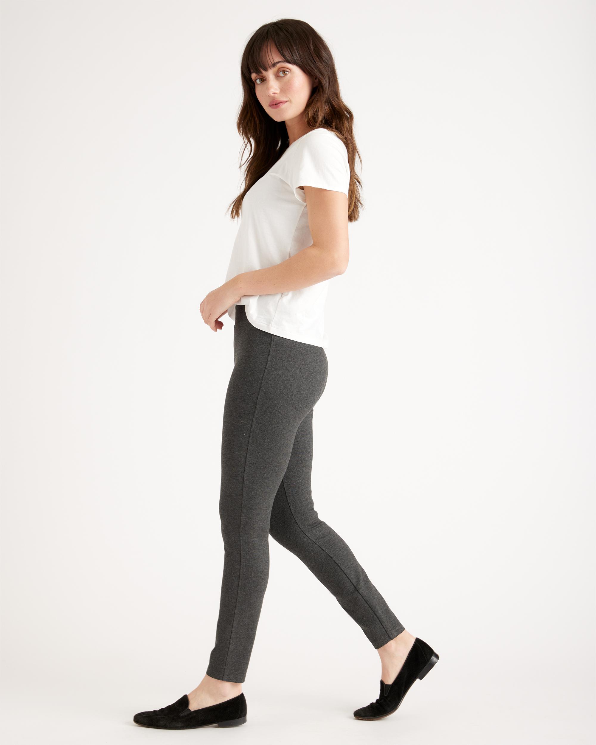 Quince | Women's Ultra-Stretch Ponte Skinny Pants Tall Rayon Product Image
