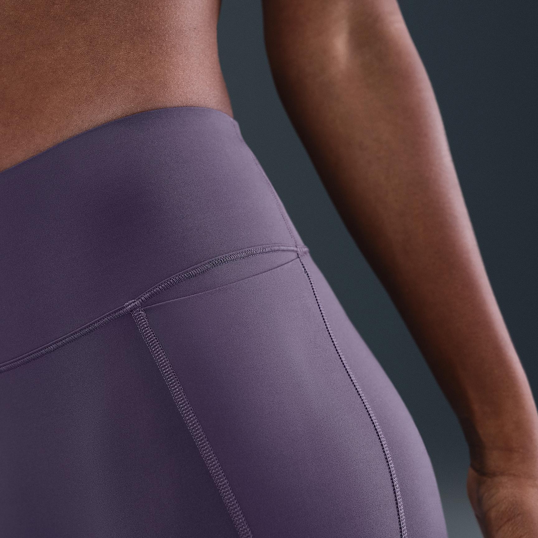 Nike Women's Universa High-Waisted 7/8 Leggings with No Front Seam Product Image
