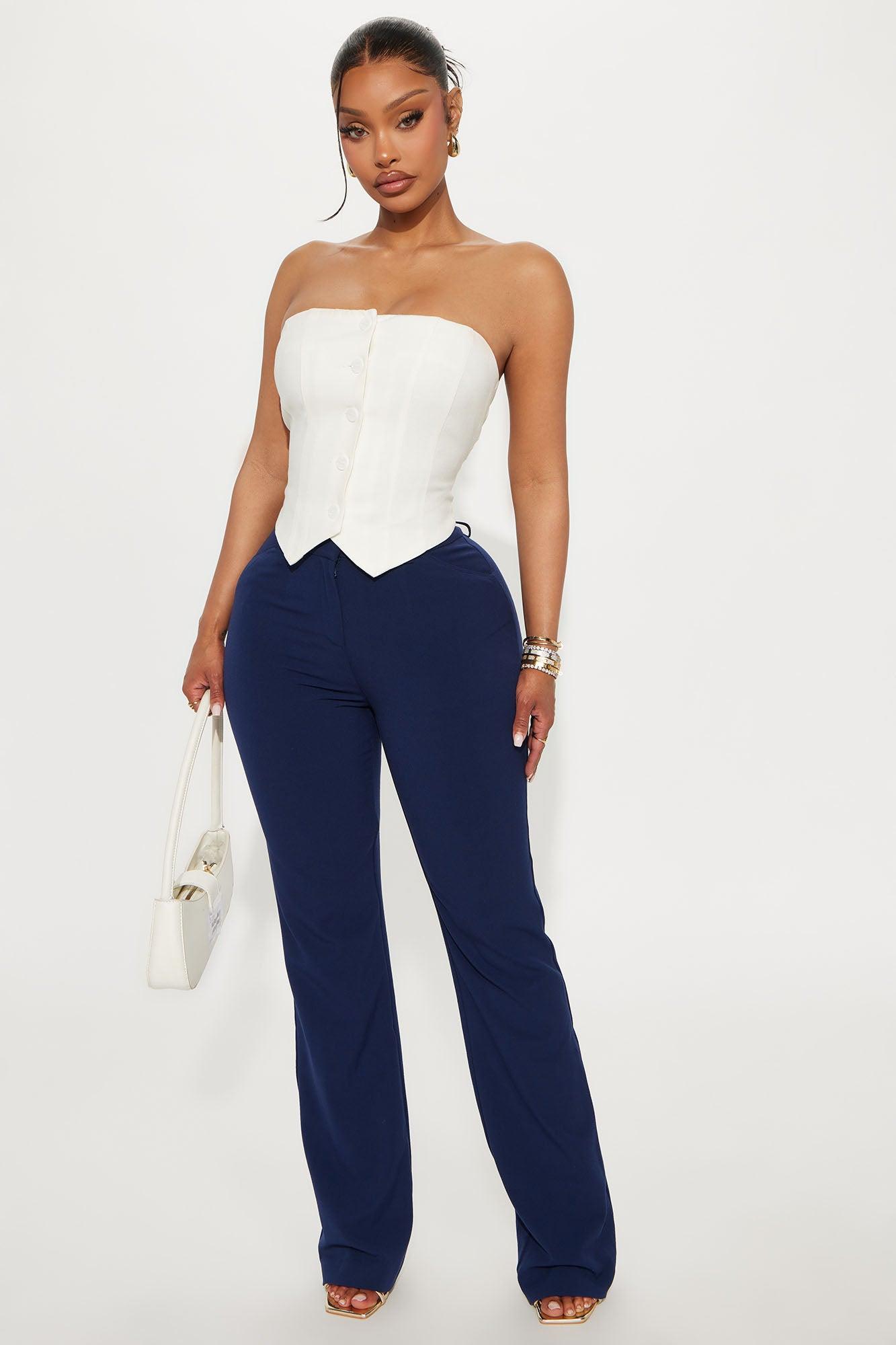 Alayna Linen Top - Cream Product Image