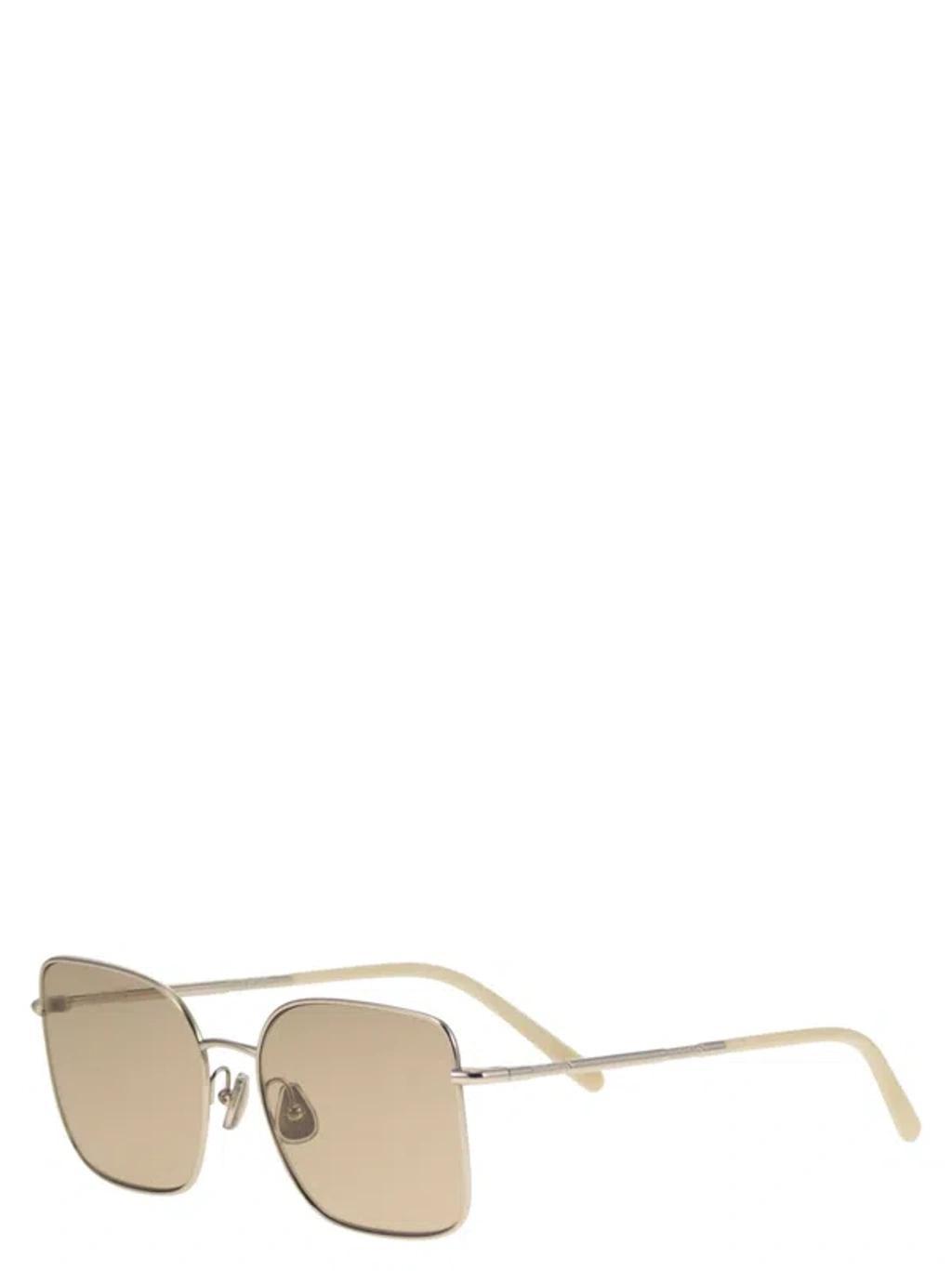 BRUNELLO CUCINELLI Timeless Reflections Titanium Glasses In Brown Product Image