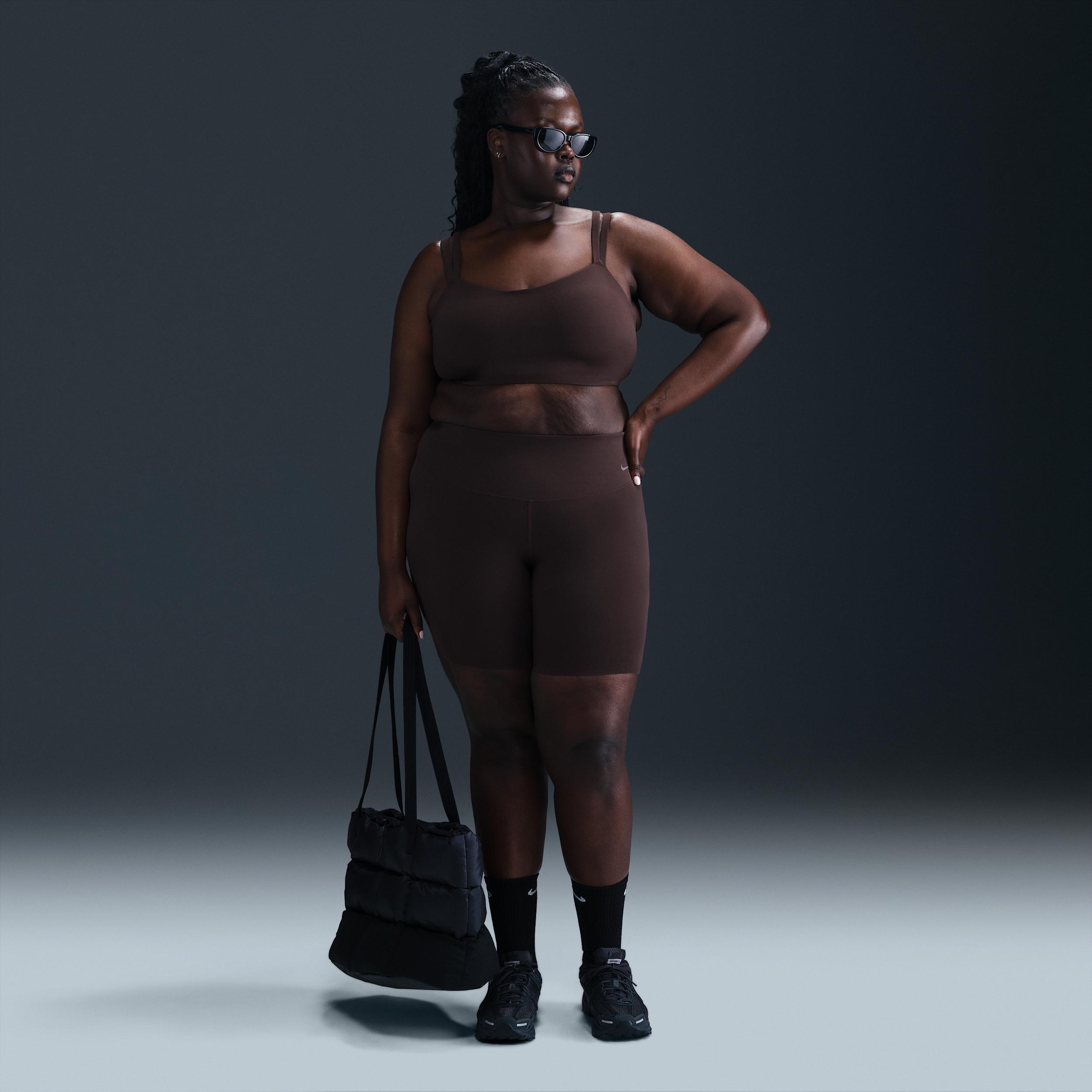 Nike Womens Zenvy Strappy Light-Support Padded Sports Bra (Plus Size) Product Image