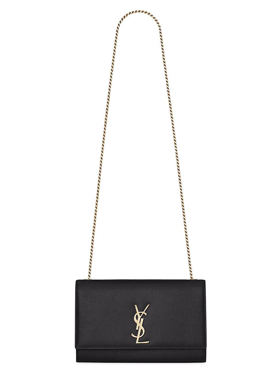 Womens Medium Kate Grained Leather Shoulder Bag Product Image