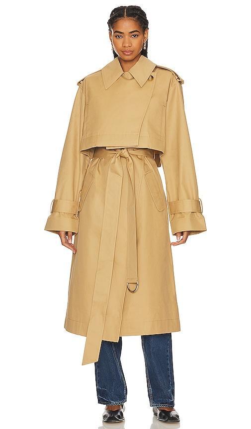 The Convertible Trench Coat GRLFRND Product Image