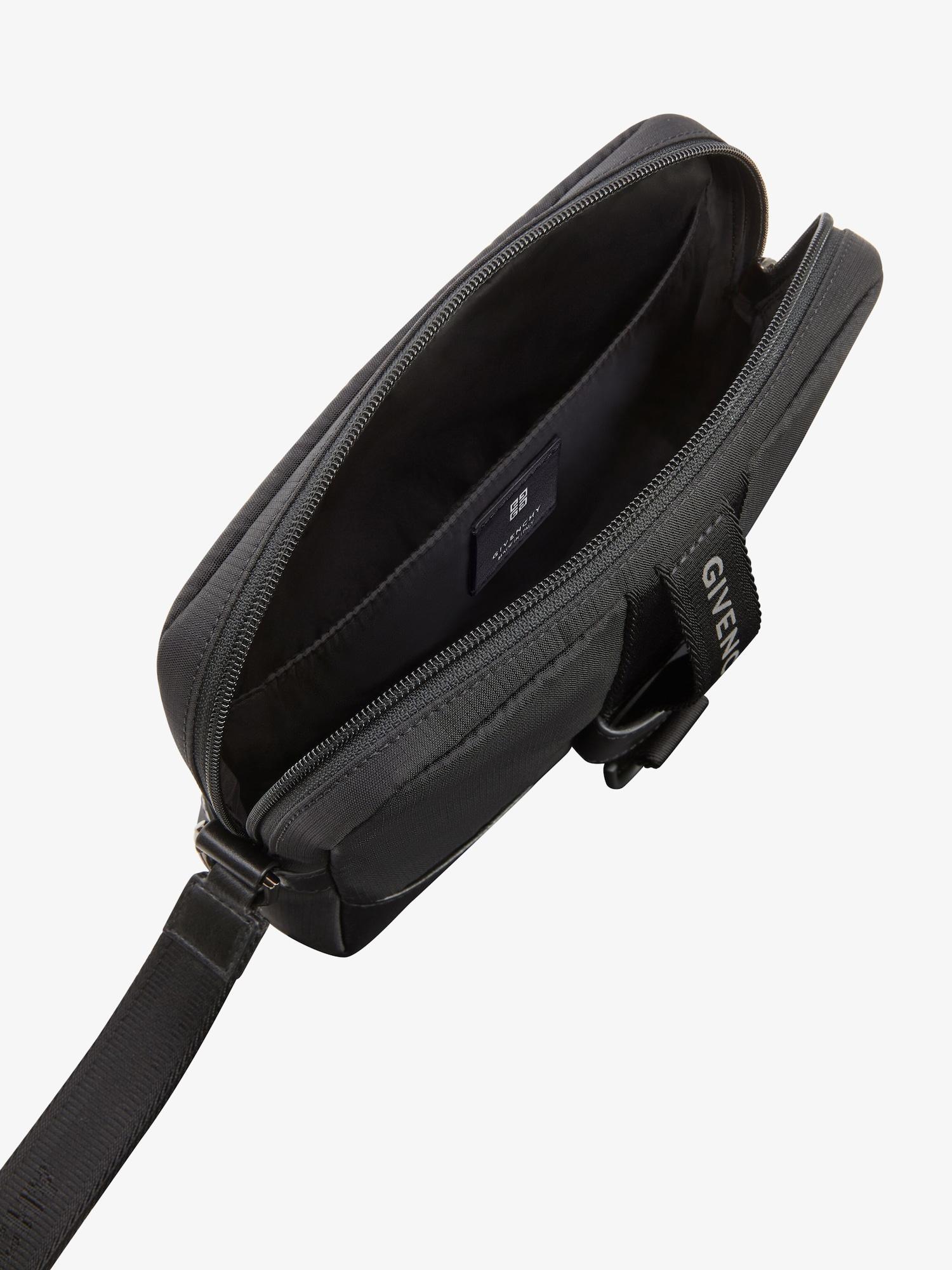 G-Trail pouch in nylon and leather Product Image