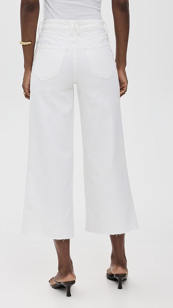 Good American Good Waist Cropped Palazzo Jeans | Shopbop Product Image