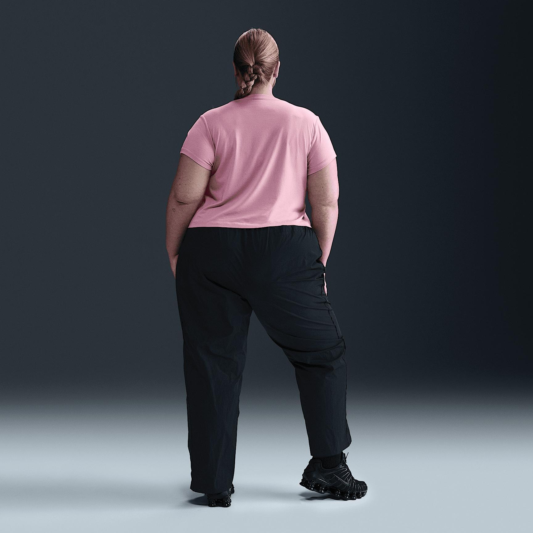 Nike Sportswear Chill Knit Women's Cropped T-Shirt (Plus Size) Product Image