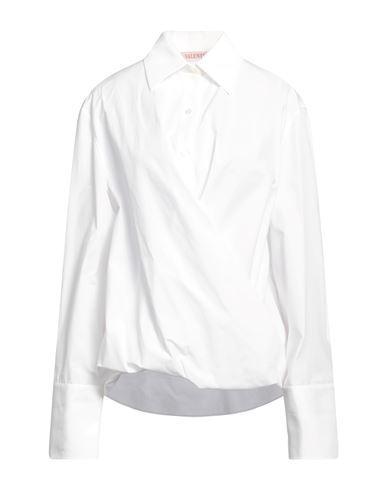 VALENTINO Garavani Woman Top White Size 6 Cotton Product Image