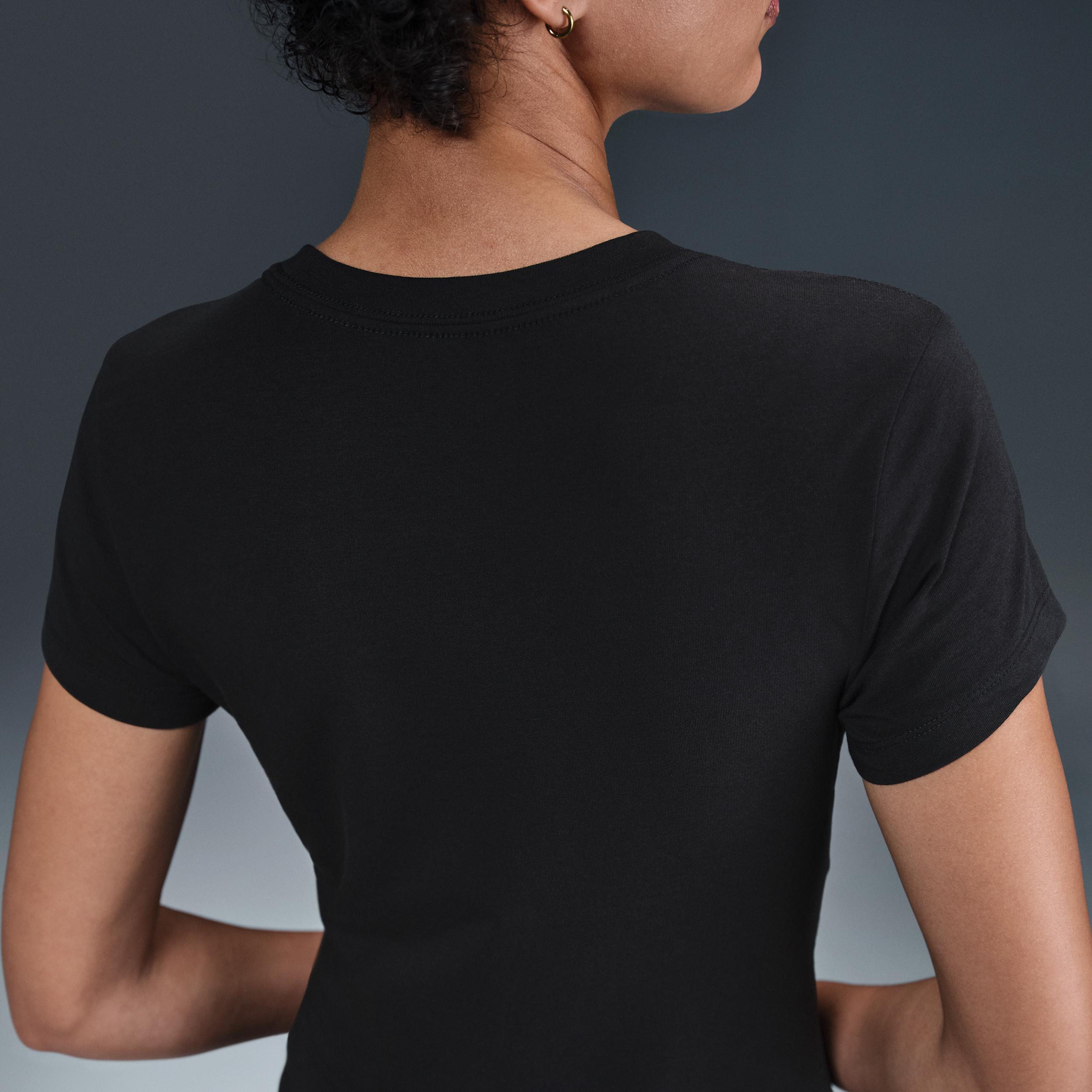 Women's Nike Sportswear Chill Knit Slim Cropped T-Shirt Product Image