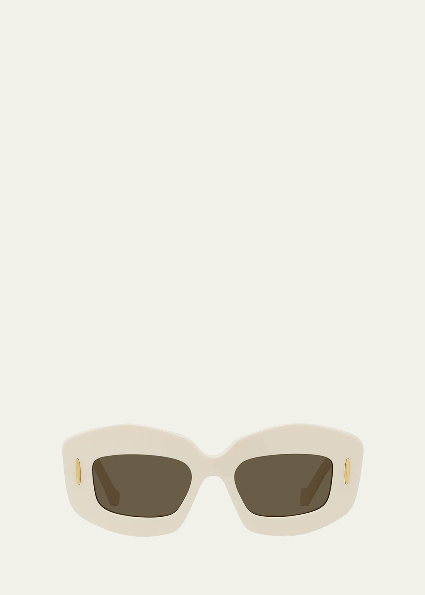 Loewe Chunky Anagram Rectangular Sunglasses, 49mm Product Image