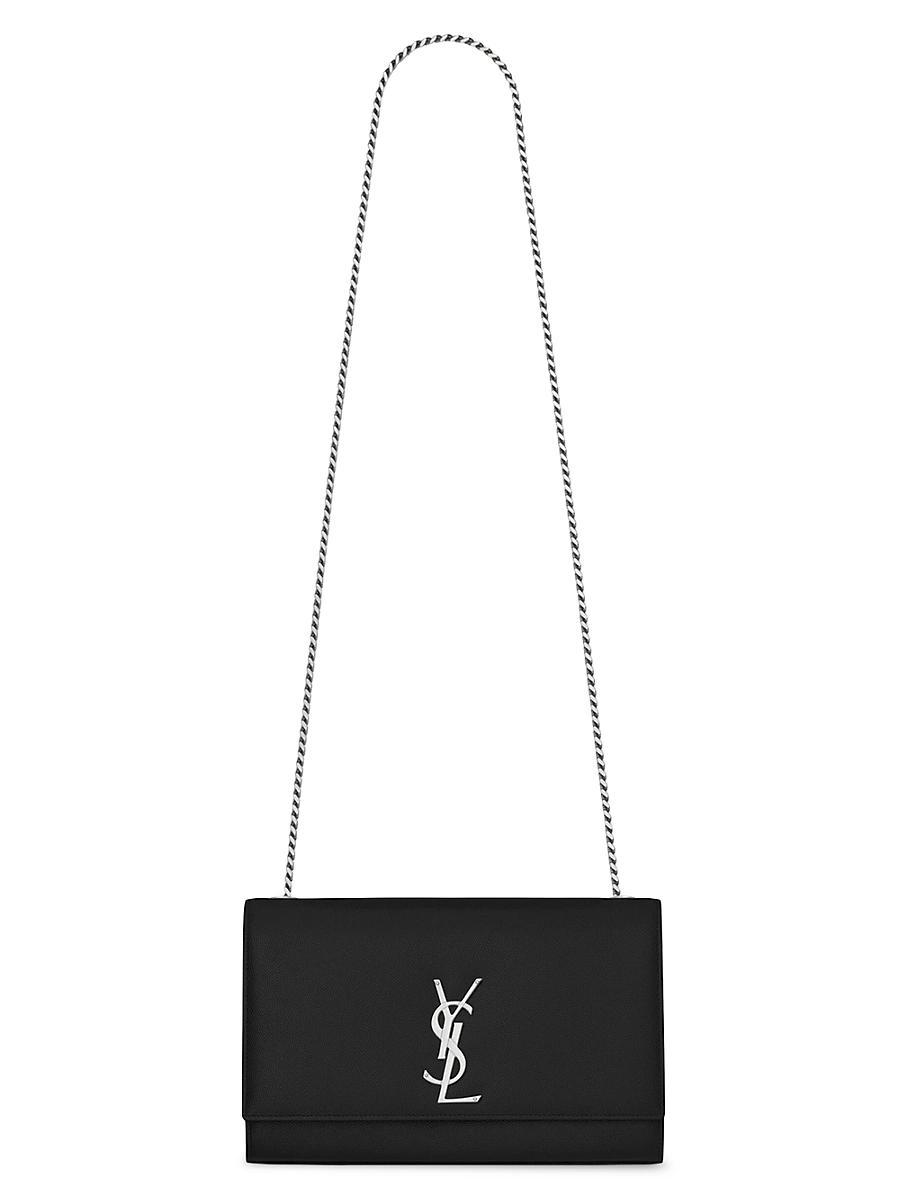 Womens Medium Kate Grained Leather Shoulder Bag Product Image