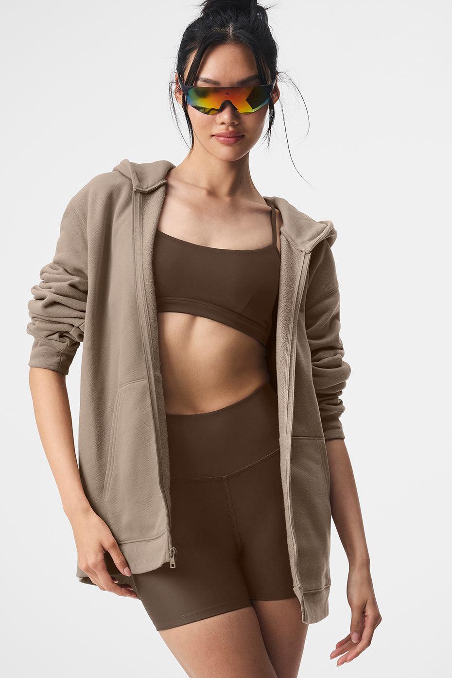 Renown Full Zip Hoodie - Gravel Product Image