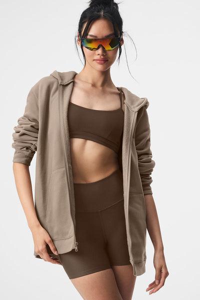 Renown Full Zip Hoodie - Gravel Product Image