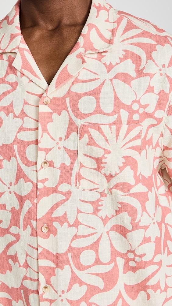 Marine Layer Stretch Selvage Resort Shirt | Shopbop Product Image
