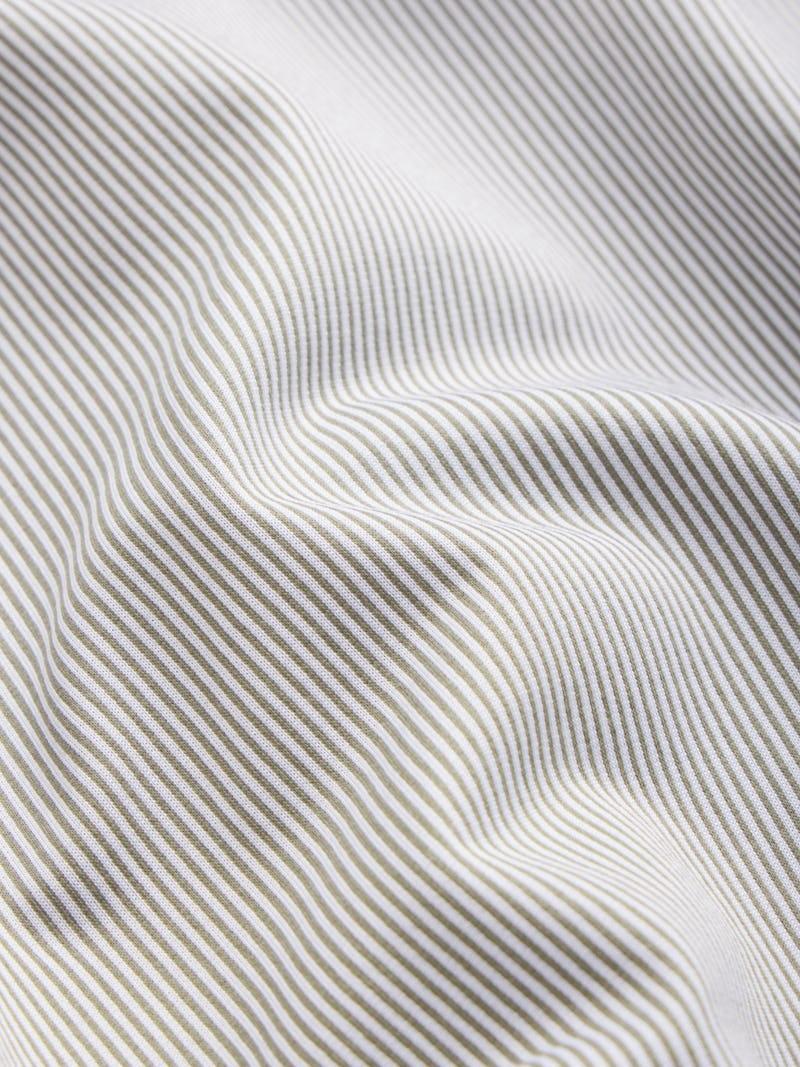Men's Hybrid Button-Down - Olive Stripe Product Image