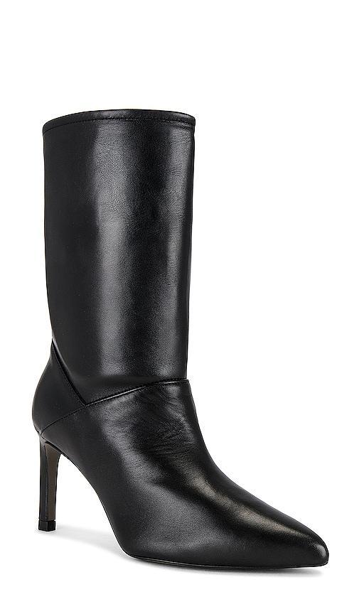AllSaints Orlana Shimmer Boots Silver) Women's Boots Product Image