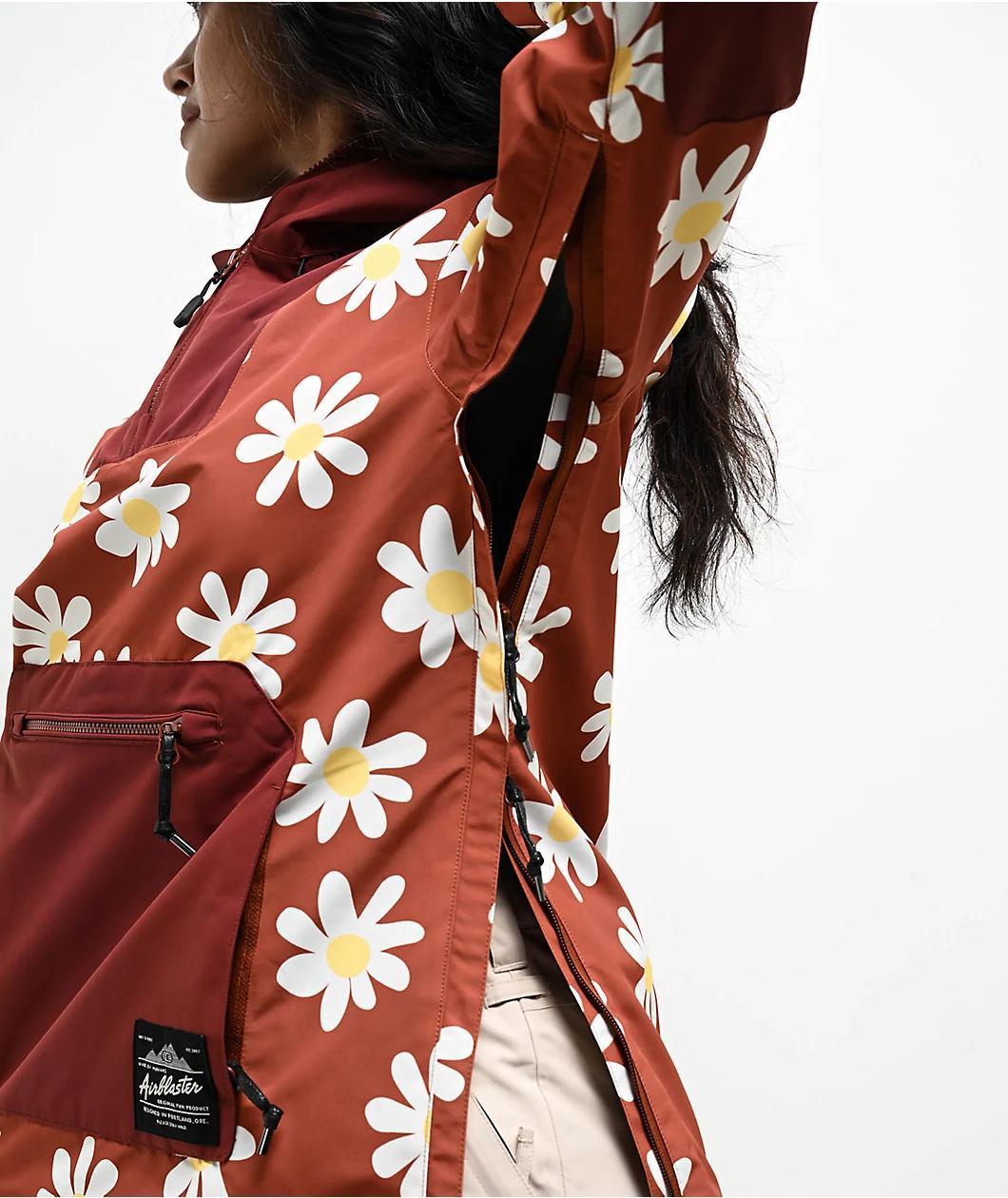 Airblaster Freedom Rust Big Daisy 10K Anorak Snowboard Jacket Product Image