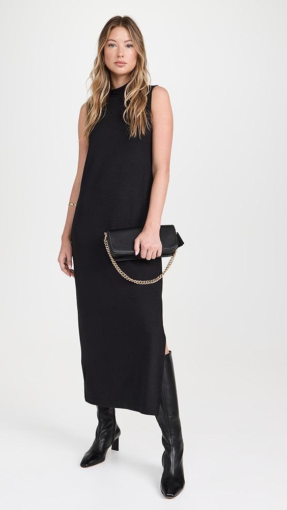 Vince Turtleneck Dress with Side Slit | Shopbop Product Image