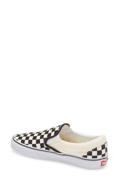 Vans Classic Slip-On in Black White Checker at Nordstrom, Size 6 Women's Product Image