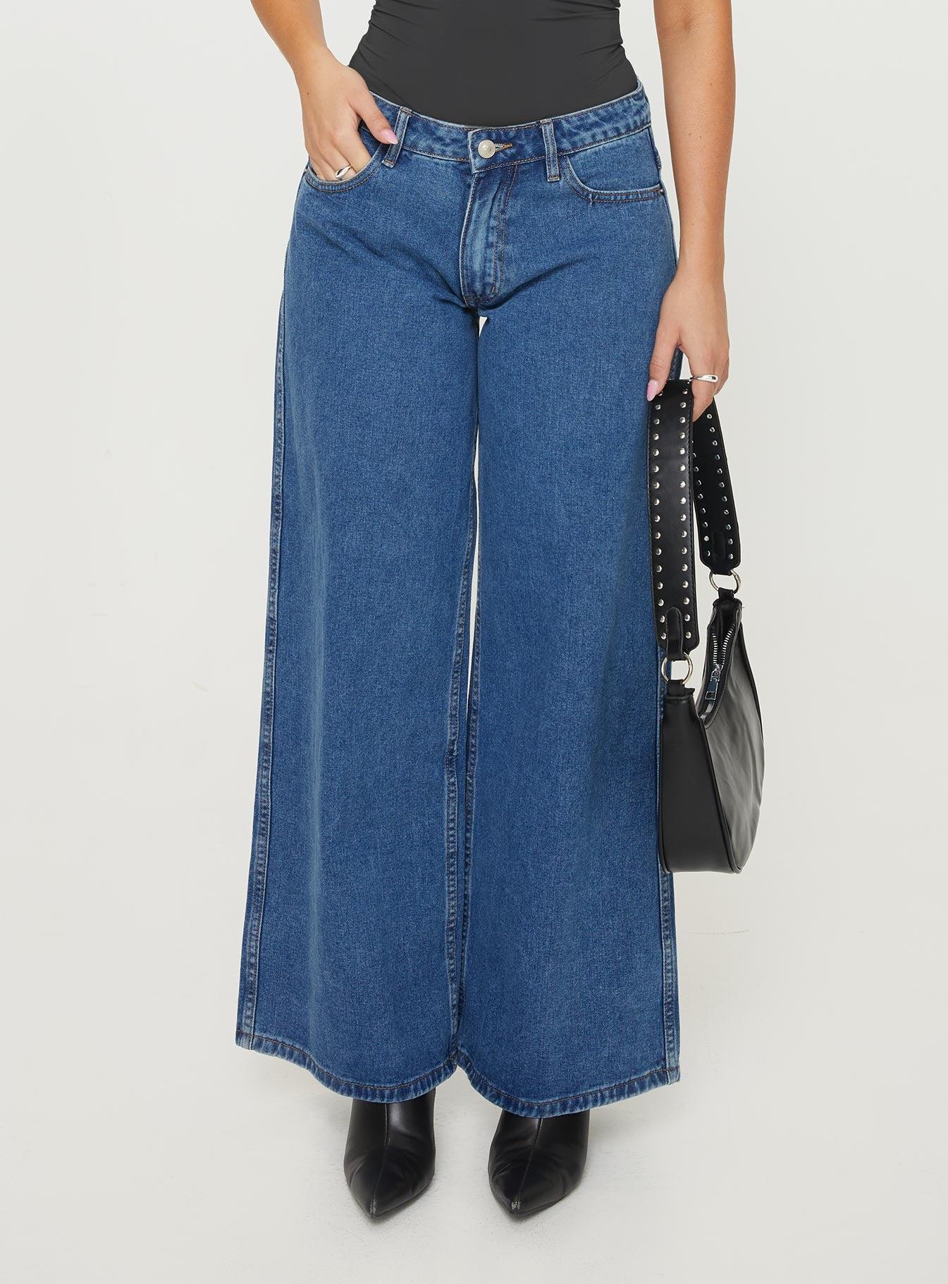 Ramos Low Rise Jeans Denim Product Image