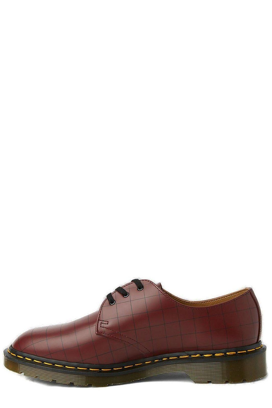 DR. MARTENS' Red 1461 Vintage Leather Derby Shoes Product Image