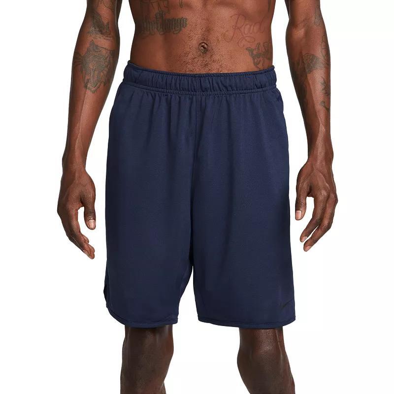 Men's Nike Dri-FIT Totality 9-in. Unlined Shorts, Size: XL, Black Iron Gray White Product Image