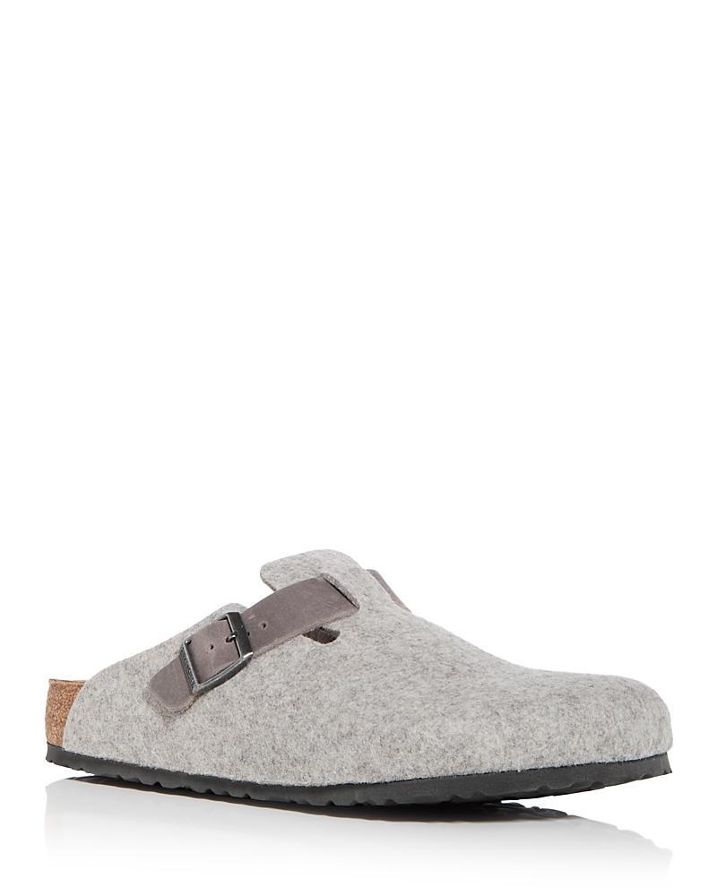 Birkenstock Mens Boston Mixed Material Clogs Product Image