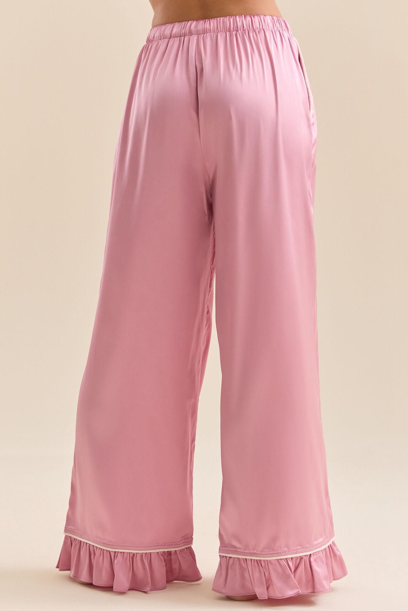 Lilly Satin Lounge Pant Product Image