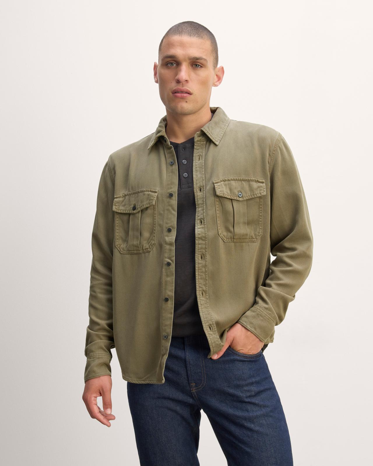 The Utility Shirt Jacket in Buttersoft Product Image