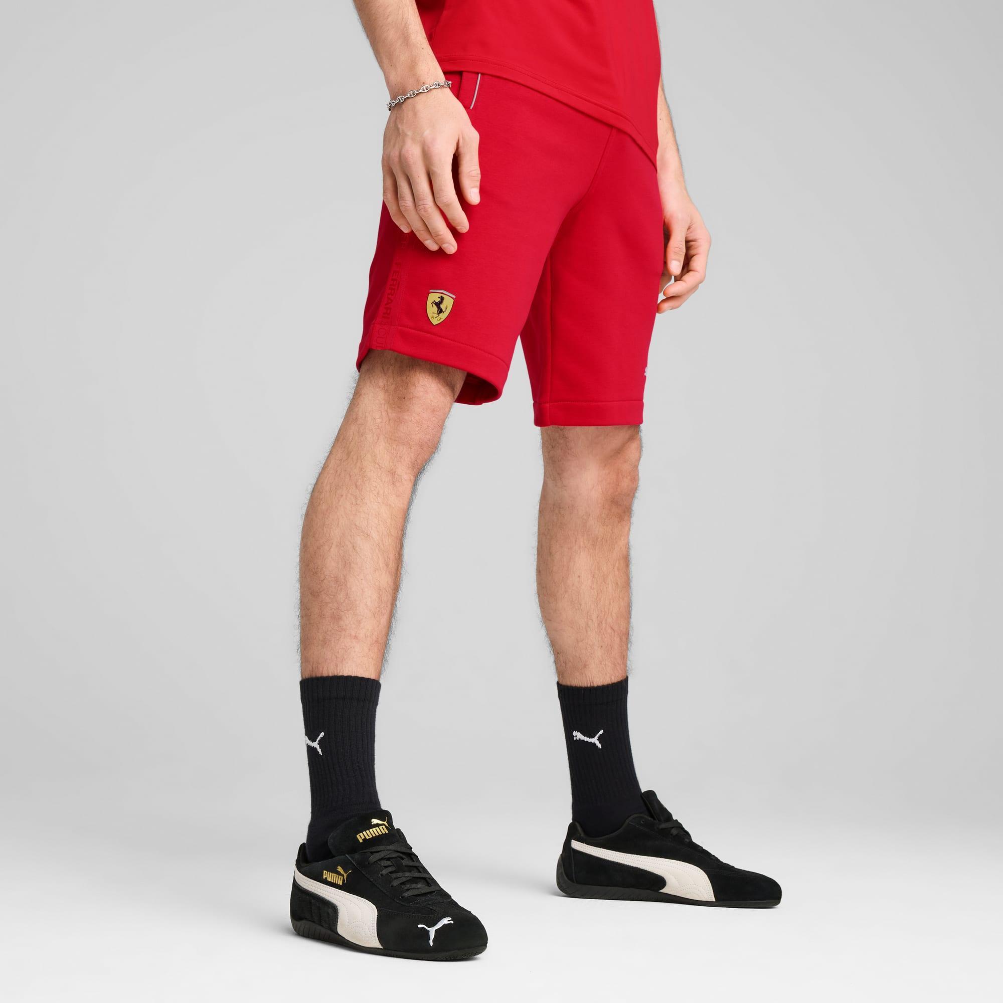 PUMA Scuderia Ferrari Race Men's Sweat Shorts Product Image