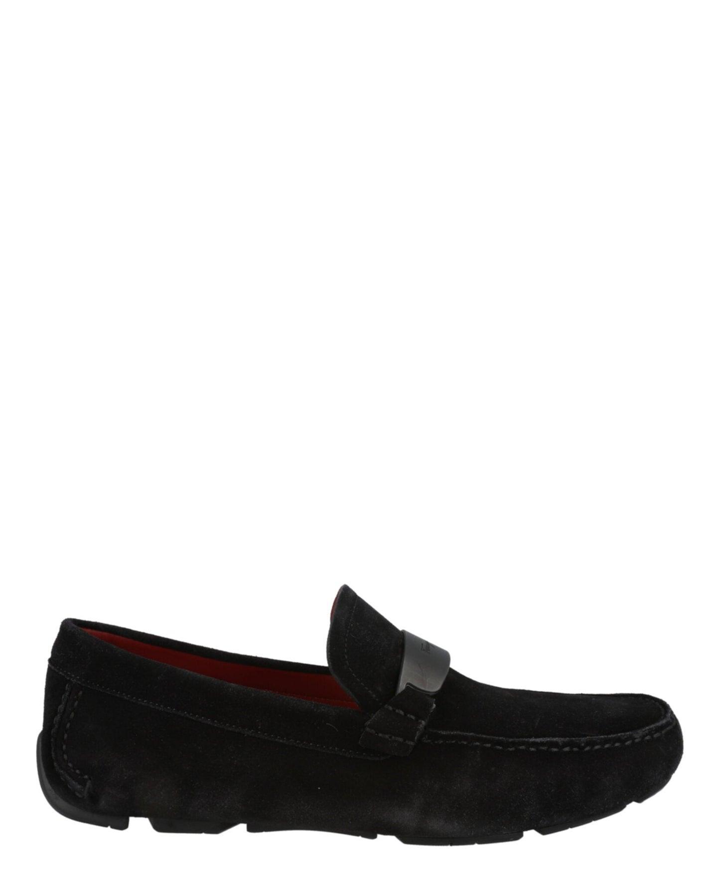 Ferragamo Evolo Suede Drivers Product Image