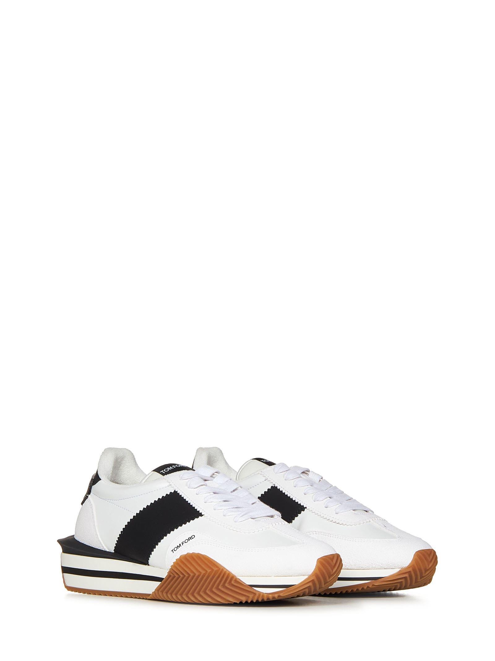 TOM FORD James Sneakers In White Product Image