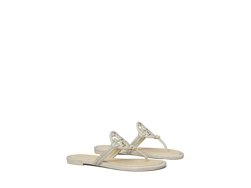 Tory Burch Womens Miller Pave Knotted Sandals Product Image
